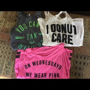 Victoria secret pink tank tops